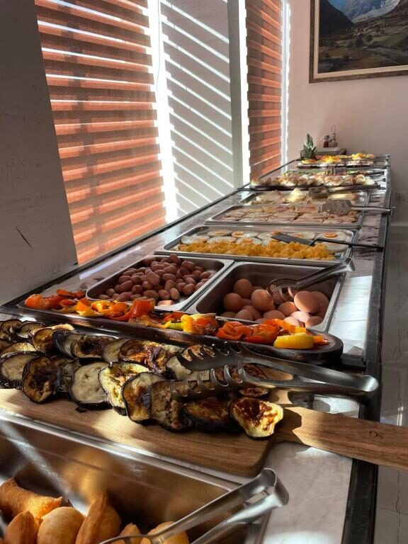 Buffet breakfast served each morning at Hotel Dabi Imperial